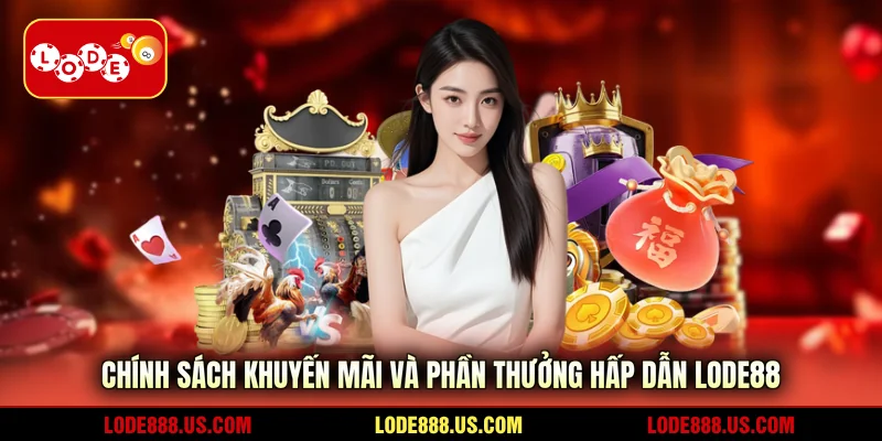 Chính sách khuyến mãi và phần thưởng hấp dẫn LODE88
